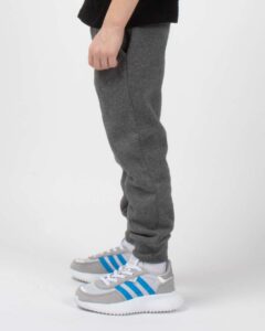 Independent Trading Co. PRM11PNT Toddler Lightweight Special Blend Sweatpants – Nickel (on model side)