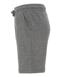 Independent Trading Co. PRM11SRT Toddler Lightweight Special Blend Fleece Shorts – Nickel (side)