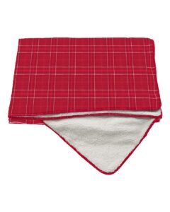 Boxercraft FQ01 Everest Blanket – Crimson Field Day Plaid