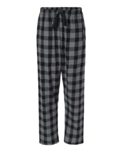 Boxercraft BW6620 Women’s Haley Flannel Pants – Charcoal/ Black Buffalo