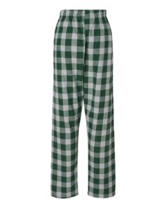 Boxercraft BW6620 Women’s Haley Flannel Pants – Green/ Oxford Buffalo (back)