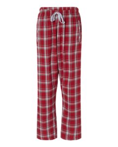 Boxercraft BW6620 Women’s Haley Flannel Pants – Heritage Garnet Plaid