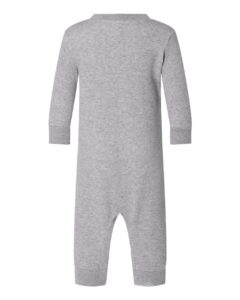 Rabbit Skins 4447 Infant Fleece One-Piece – Heather
