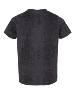 Rabbit Skins 3321 Toddler Fine Jersey Tee – Black Reptile (back)