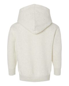 Rabbit Skins 3326 Toddler Pullover Fleece Hoodie – Natural Heather (back)