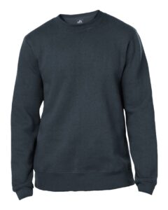 J. America 8424 Unisex Premium Fleece Crewneck Sweatshirt – Navy