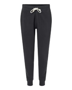 J. America 8854 Unisex Triblend Fleece Joggers – Black Solid