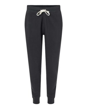 J. America 8854 Unisex Triblend Fleece Joggers – Black Solid