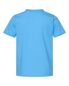 Rabbit Skins 3321 Toddler Fine Jersey Tee – Aqua (back)