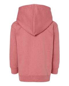 Rabbit Skins 3326 Toddler Pullover Fleece Hoodie – Mauvelous (back)
