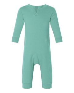 Rabbit Skins 4447 Infant Fleece One-Piece – Saltwater
