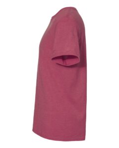 JERZEES 560MR Premium Blend Ring-Spun T-Shirt – Raspberry Heather (side)