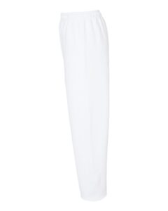 Gildan 18200 Unisex Heavy Blend™ Sweatpants – White (side)