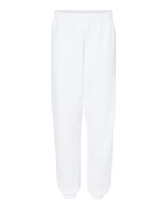 Gildan 18200 Unisex Heavy Blend™ Sweatpants – White
