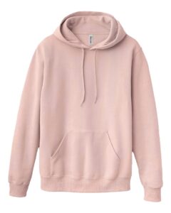 JERZEES 700MR Unisex Eco™ Premium Blend Ring-Spun Hooded Sweatshirt – Blush Pink