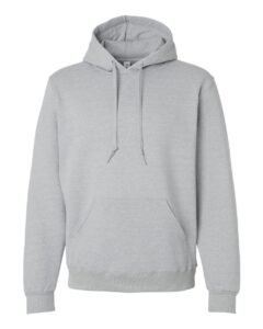 JERZEES 700MR Unisex Eco™ Premium Blend Ring-Spun Hooded Sweatshirt – Frost Grey Heather