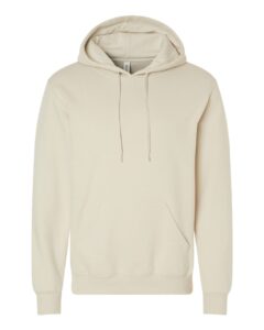 JERZEES 700MR Unisex Eco™ Premium Blend Ring-Spun Hooded Sweatshirt – Putty