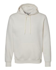 JERZEES 700MR Unisex Eco™ Premium Blend Ring-Spun Hooded Sweatshirt – Sweet Cream Heather