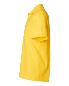 Gildan 64800 Unisex Softstyle® Pique Polo – Daisy (side)