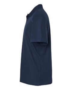 Gildan 64800 Unisex Softstyle® Pique Polo – Navy (side)