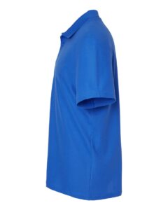 Gildan 64800 Unisex Softstyle® Pique Polo – Royal (side)