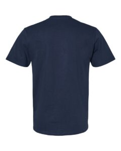 Gildan 65000 Unisex Softstyle® Midweight T-Shirt – Navy (back)