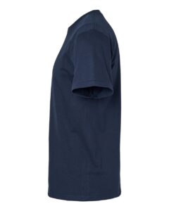 Gildan 65000 Unisex Softstyle® Midweight T-Shirt – Navy (side)