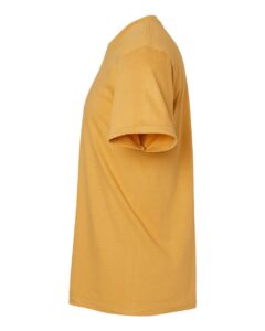 Gildan 65000 Unisex Softstyle® Midweight T-Shirt – Mustard (side)