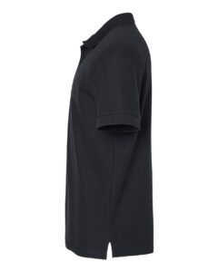 Gildan 85800 Unisex Hammer™ Pique Polo – Black (side)