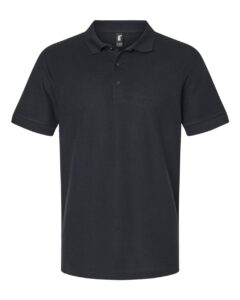 Gildan 85800 Unisex Hammer™ Pique Polo – Black