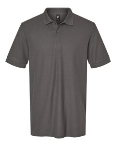 Gildan 85800 Unisex Hammer™ Pique Polo – Charcoal