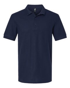 Gildan 85800 Unisex Hammer™ Pique Polo – Navy