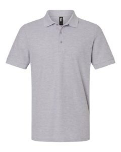 Gildan 85800 Unisex Hammer™ Pique Polo – Sport Grey