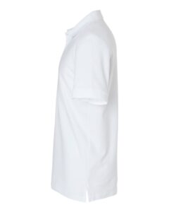 Gildan 85800 Unisex Hammer™ Pique Polo – White (side)