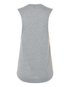 Next Level 5013 Women’s Festival Muscle Tank – Heather Grey (back)