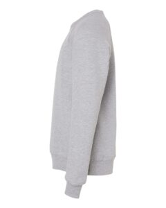 BELLA + CANVAS 3901Y Youth Sponge Fleece Crewneck Sweatshirt – Athletic Heather (side)