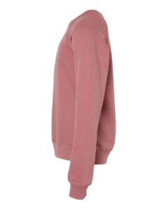 BELLA + CANVAS 3901Y Youth Sponge Fleece Crewneck Sweatshirt – Mauve (side)