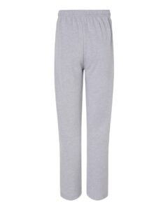 BELLA + CANVAS 3725 Unisex Sponge Fleece Straight Leg Sweatpants – Athletic Heather (back)