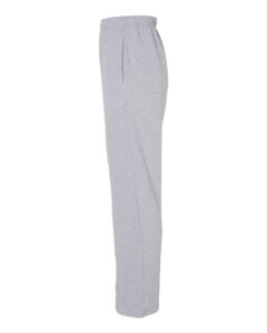 BELLA + CANVAS 3725 Unisex Sponge Fleece Straight Leg Sweatpants – Athletic Heather (side)