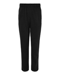 BELLA + CANVAS 3725 Unisex Sponge Fleece Straight Leg Sweatpants – Black