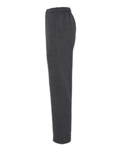 BELLA + CANVAS 3725 Unisex Sponge Fleece Straight Leg Sweatpants – Dark Grey Heather (side)