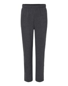 BELLA + CANVAS 3725 Unisex Sponge Fleece Straight Leg Sweatpants – Dark Grey Heather