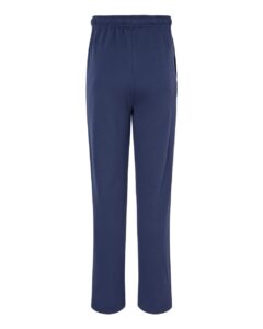 BELLA + CANVAS 3725 Unisex Sponge Fleece Straight Leg Sweatpants – Navy (back)