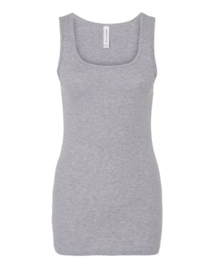 BELLA + CANVAS 1081 Women’s Micro Rib Tank – Athletic Heather