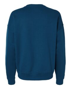 Champion SL650 Women’s Powerblend® Crewneck Sweatshirt – Late Night Blue (back)