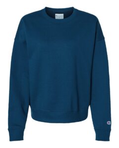 Champion SL650 Women’s Powerblend® Crewneck Sweatshirt – Late Night Blue