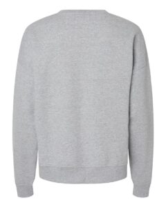Champion SL650 Women’s Powerblend® Crewneck Sweatshirt – Light Steel (back)