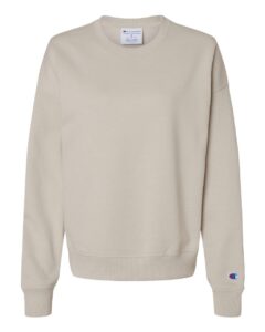 Champion SL650 Women’s Powerblend® Crewneck Sweatshirt – Sand