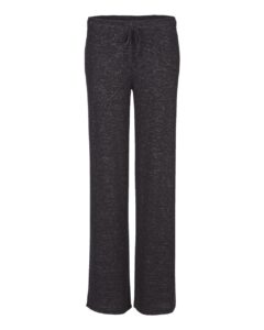 Boxercraft L10 Women’s Cuddle Fleece Wide Leg Pants – Black Heather
