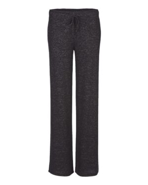 Boxercraft L10 Women’s Cuddle Fleece Wide Leg Pants – Black Heather